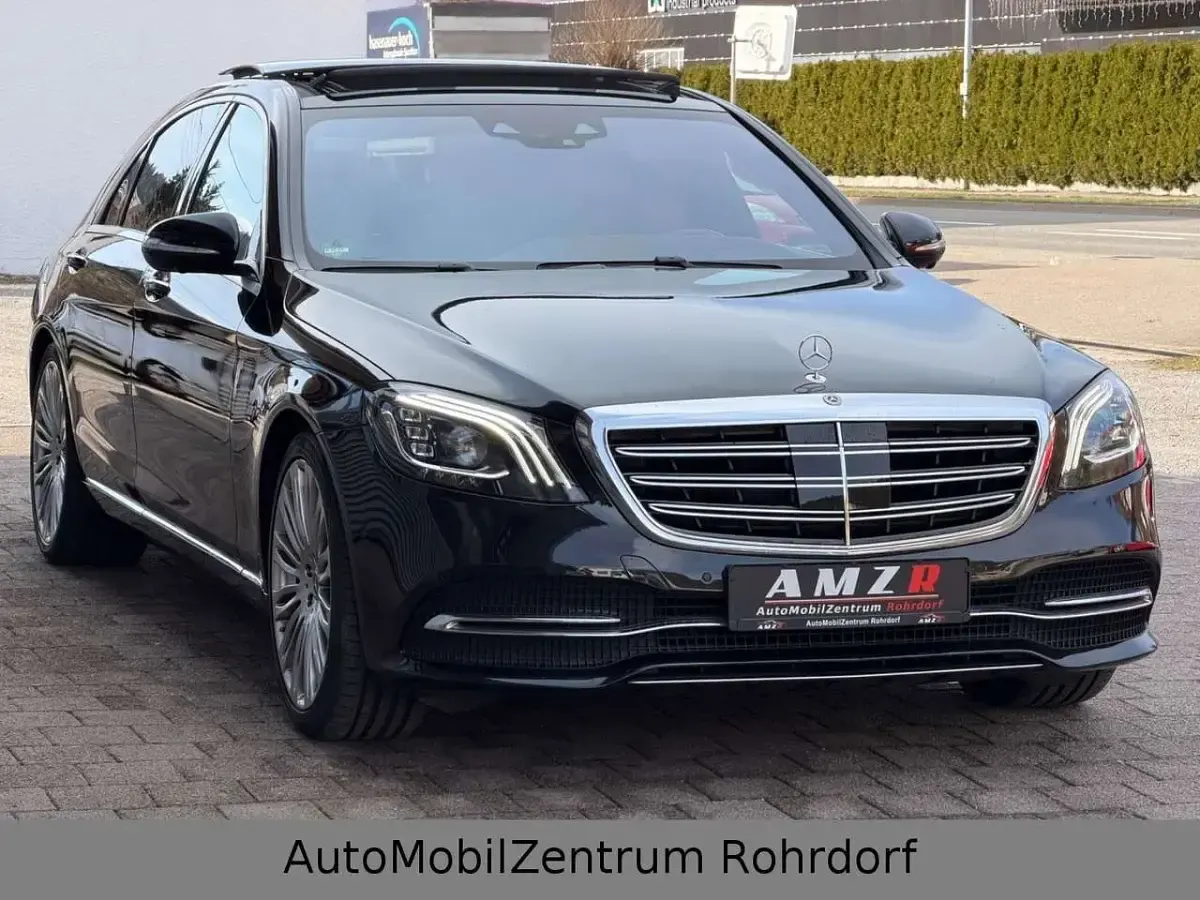 Gebraucht Mercedes S350 286 PS (210 kW) 2018 Obsidianschwarz Limousine