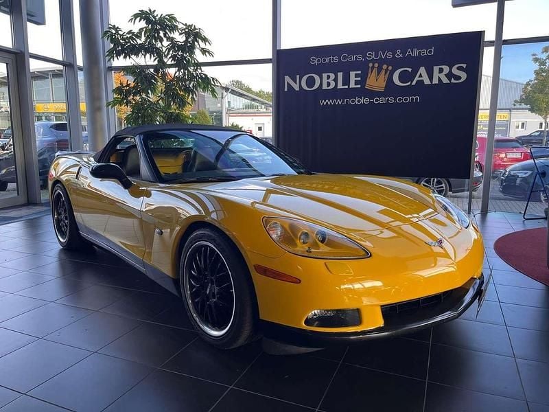 Velocity yellow Gebraucht 2008 Chevrolet Corvette C6 Cabrio | 31.990 € - Bild 1/4