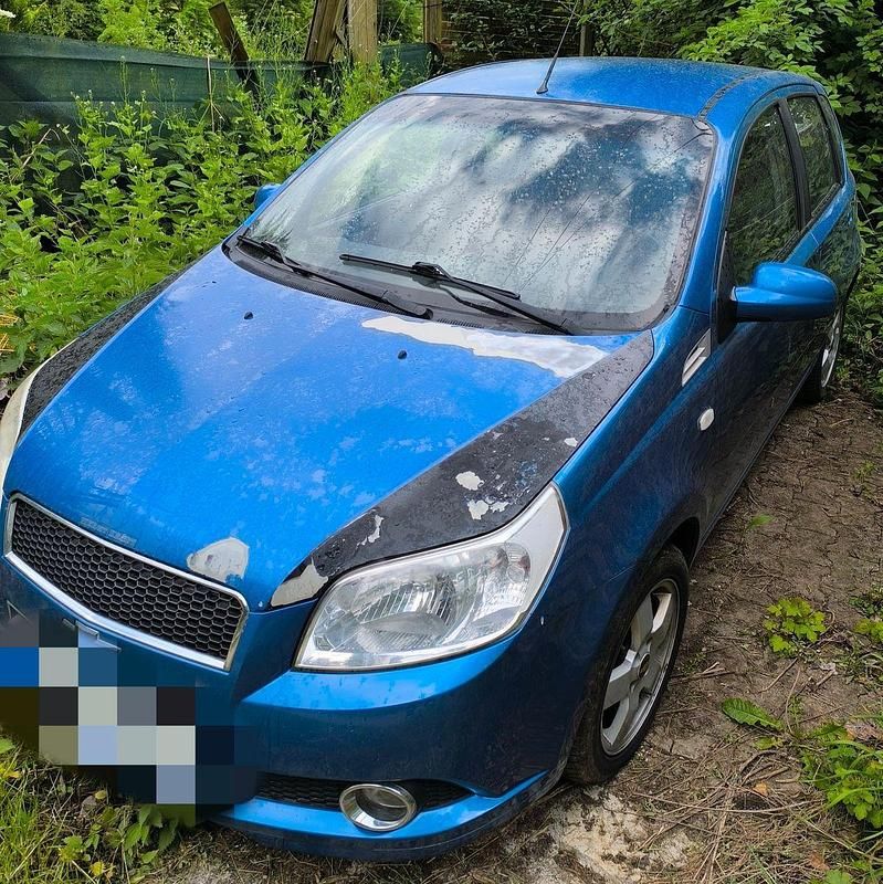 Blau Gebraucht 2009 Chevrolet Aveo LT Limousine | 1.250 € (Superpreis) - Bild 1/4