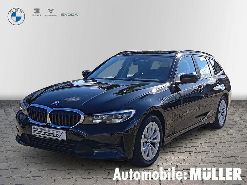 Schwarz Gebraucht 2022 BMW 318 Advantage Kombi | 26.450 € (Fairer Preis) - Bild 1/4