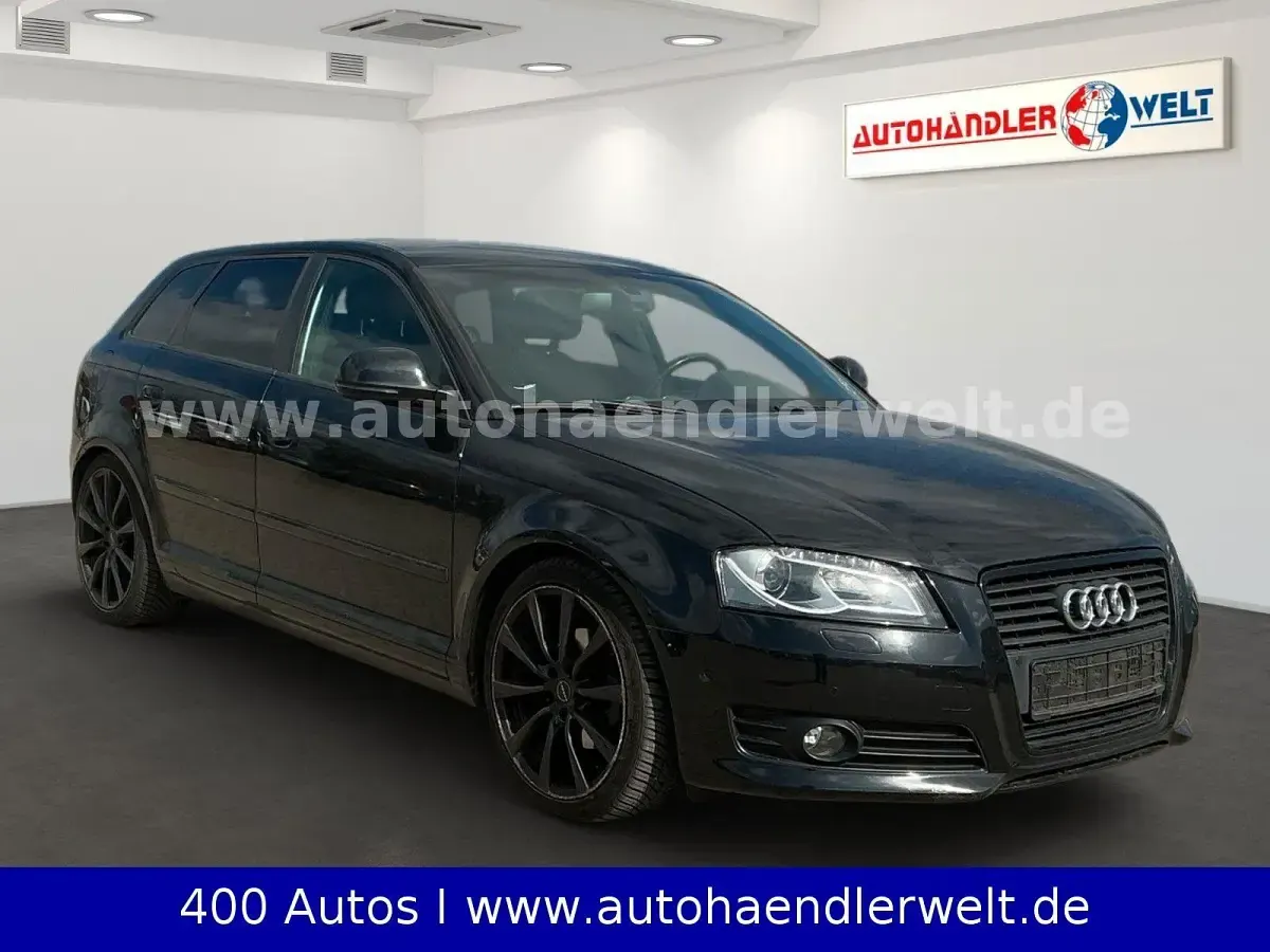 Brugt Audi A3 Ambiente 125 HK (91 kW) 2009 Sort Hatchback
