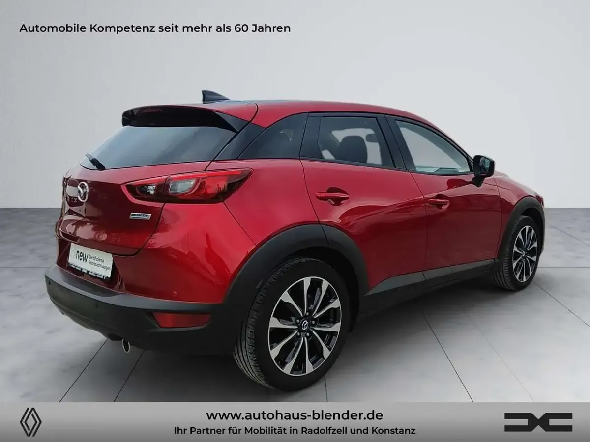 Używany Mazda CX-3 121 KM (88 kW) 2018 Czerwony SUV