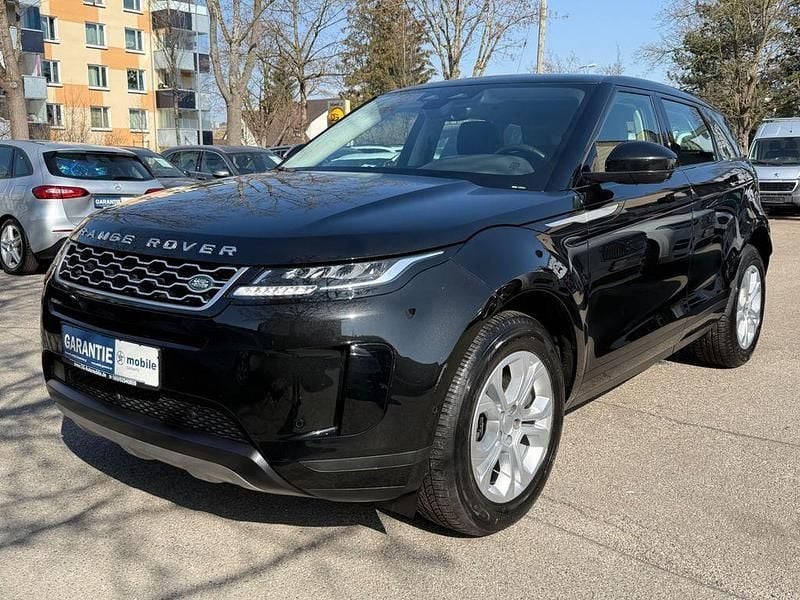 Schwarz Gebraucht 2021 Land Rover Range Rover evoque S SUV | 27.950 € (Guter Preis) - Bild 1/4