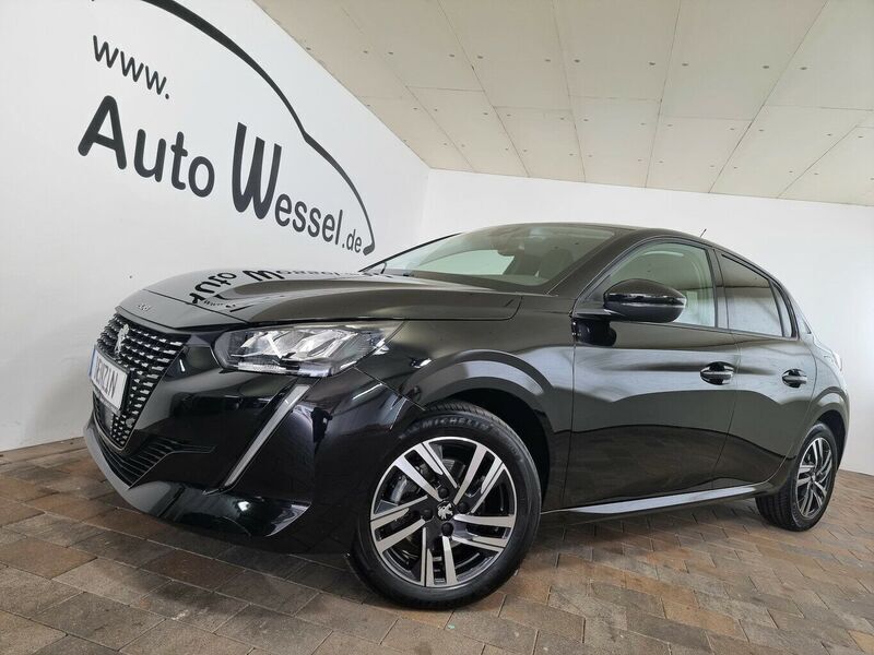 Schwarz Gebraucht 2023 Peugeot 208 Allure Kleinwagen | 17.450 € (Fairer Preis) - Bild 1/4