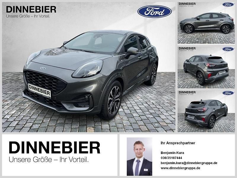 Magnetic grau met Gebraucht 2023 Ford Puma Gen-E ST-Line SUV | 23.390 € - Bild 1/3