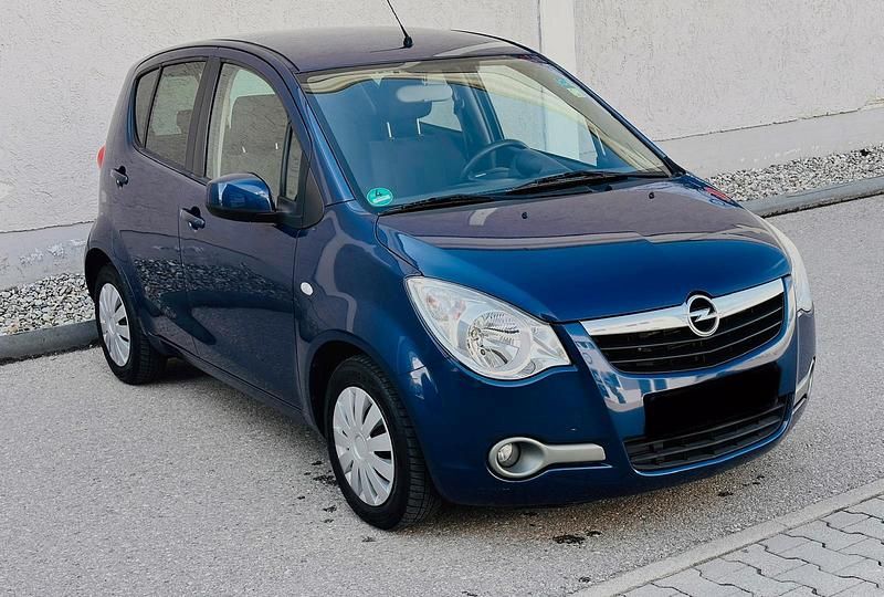 Gebraucht Opel Agila 80 PS (58 kW) 2010 Blau Kleinwagen