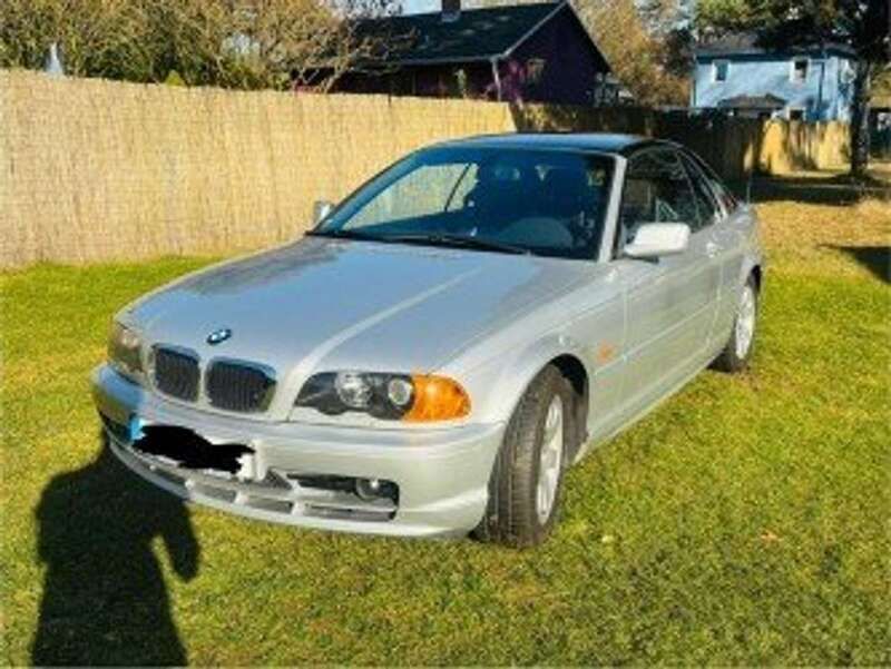 Silber Gebraucht 2002 BMW 318 Cabriolet Sport Line Cabrio | 4.950 € (Superpreis) - Bild 1/4