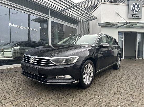 Schwarz Gebraucht 2017 VW Passat Highline Kombi | 12.980 € (Guter Preis) - Bild 1/4
