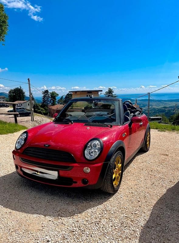 Gebraucht Mini Cooper Cabriolet 116 PS (85 kW) 2004 Rot Cabrio