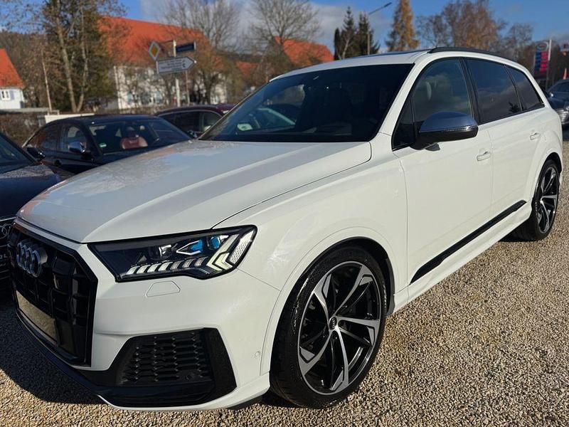 Weiß Gebraucht 2020 Audi SQ7 Sport SUV | 58.970 € (Fairer Preis) - Bild 1/4