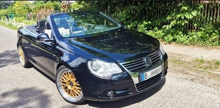 Gebraucht VW Eos Individual 200 PS (147 kW) 2008 Schwarz Cabrio