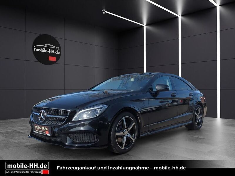 Gebraucht Mercedes CLS220 AMG line 170 PS (125 kW) 2015 Obsidianschwarz  lack Limousine