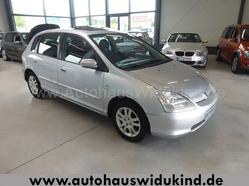 Gebraucht Honda Civic 110 PS (80 kW) 2003 Silber Limousine