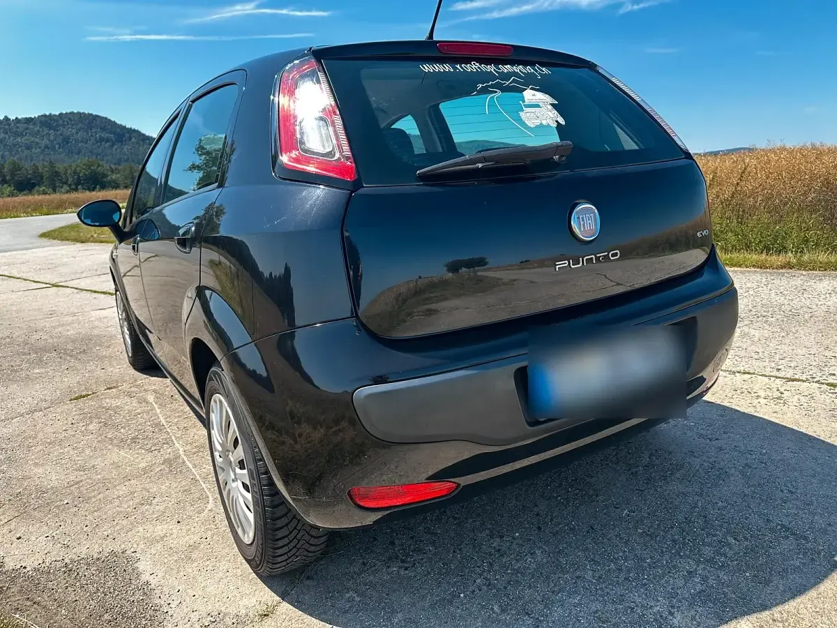 Gebraucht Fiat Punto 78 PS (57 kW) 2010 Schwarz Kleinwagen