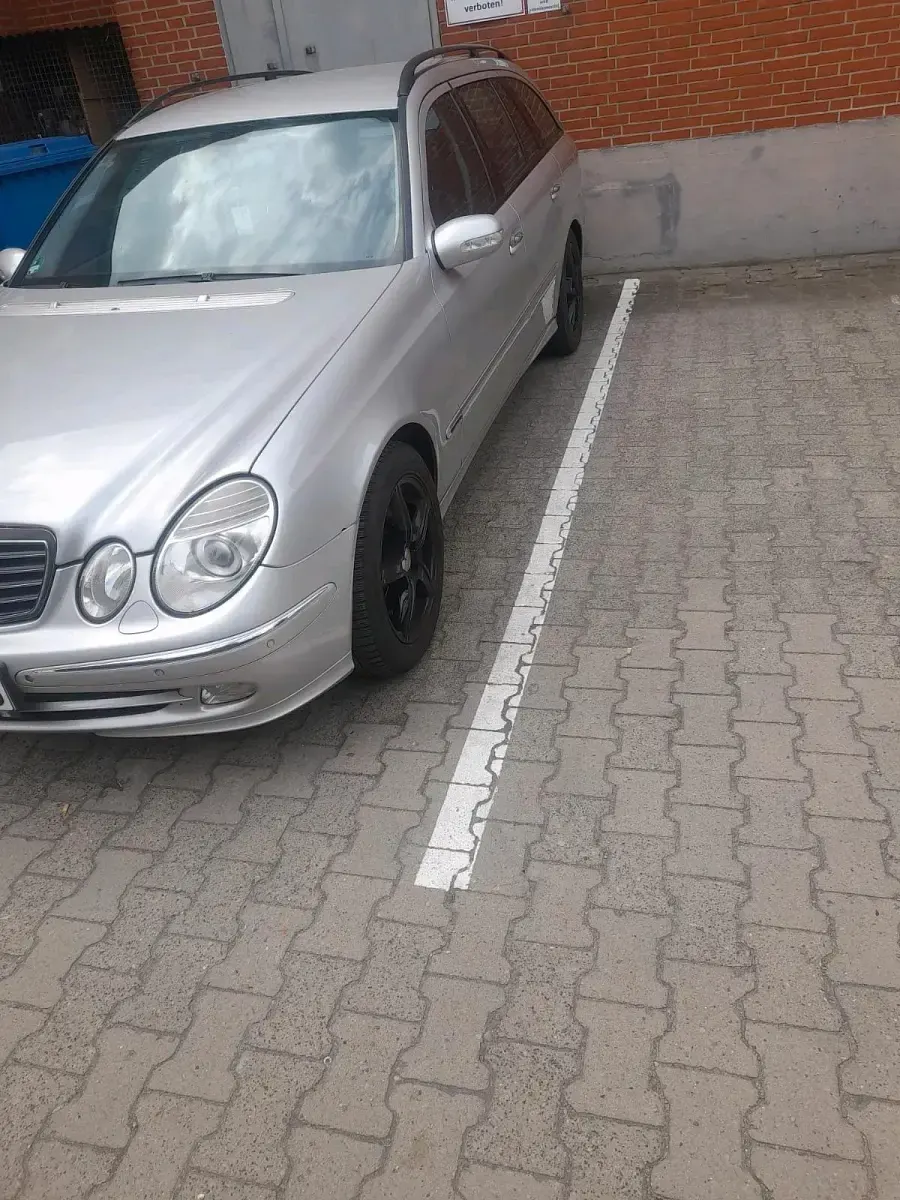 Brugt Mercedes E280 177 HK (130 kW) 2004 Sølv Stationcar