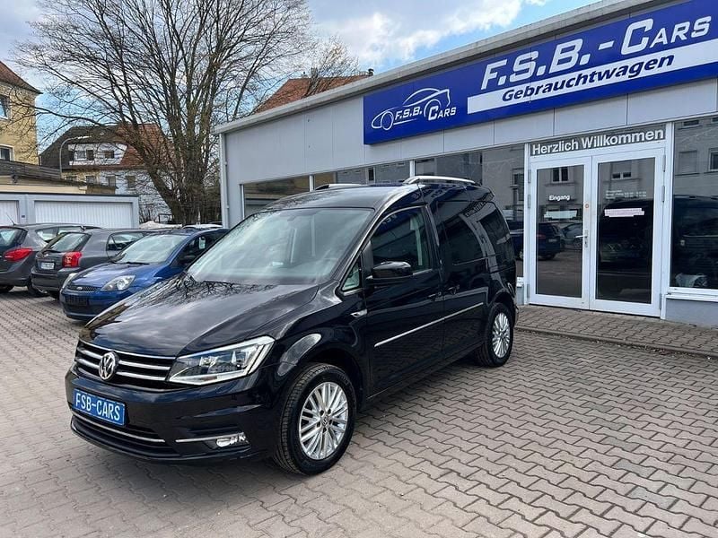 Gebraucht VW Caddy Highline 131 PS (96 kW) 2019 Schwarz Van / Kleinbus