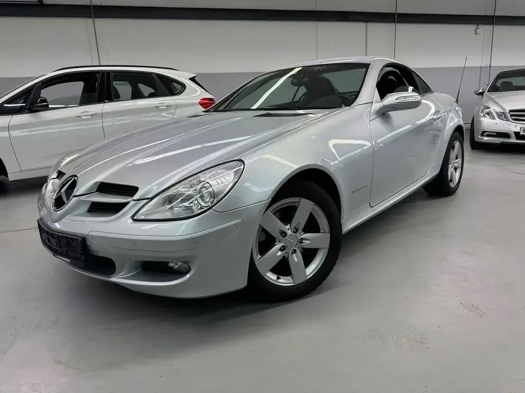 Gebraucht Mercedes SLK200 163 PS (119 kW) 2005 Silber Cabrio