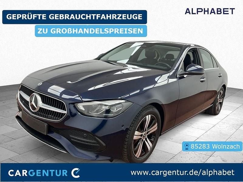 Cavansitblau (metallic) Gebraucht 2022 Mercedes C220 Avantgarde Limousine | 29.990 € (Fairer Preis) - Bild 1/2