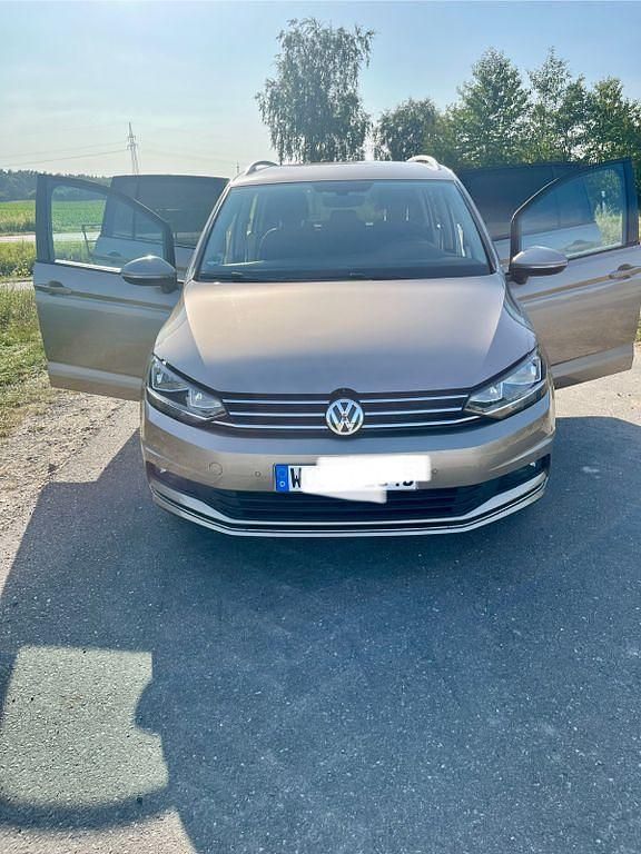 Gebraucht VW Touran Join 110 PS (80 kW) 2018 Beige Van / Kleinbus