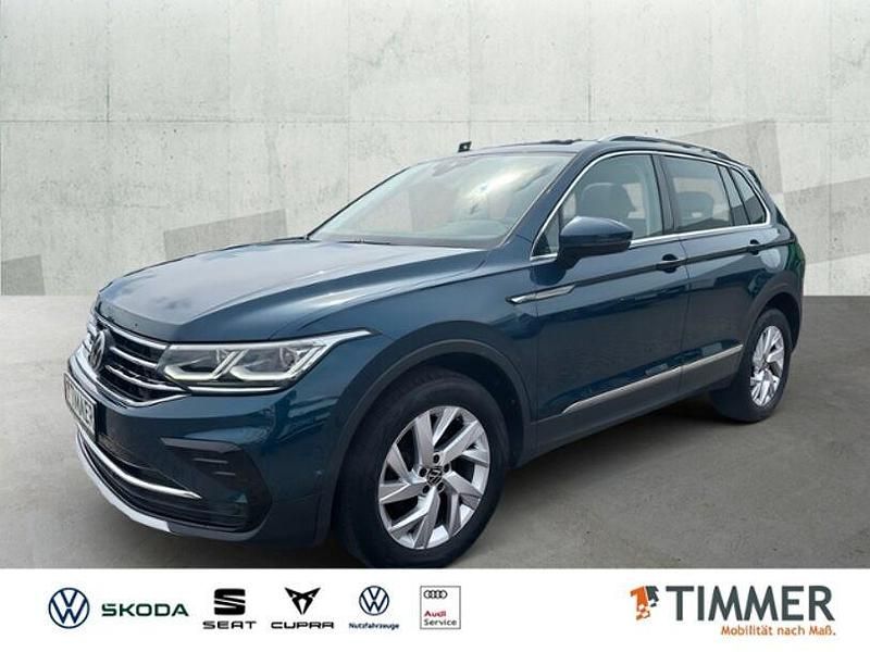 Blau Gebraucht 2020 VW Tiguan Elegance SUV | 25.890 € (Guter Preis) - Bild 1/4