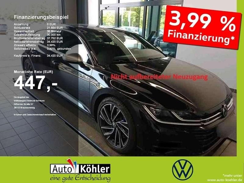 Deep black perleffekt Gebraucht 2022 VW Arteon R Kombi | 33.930 € (Superpreis) - Bild 1/3