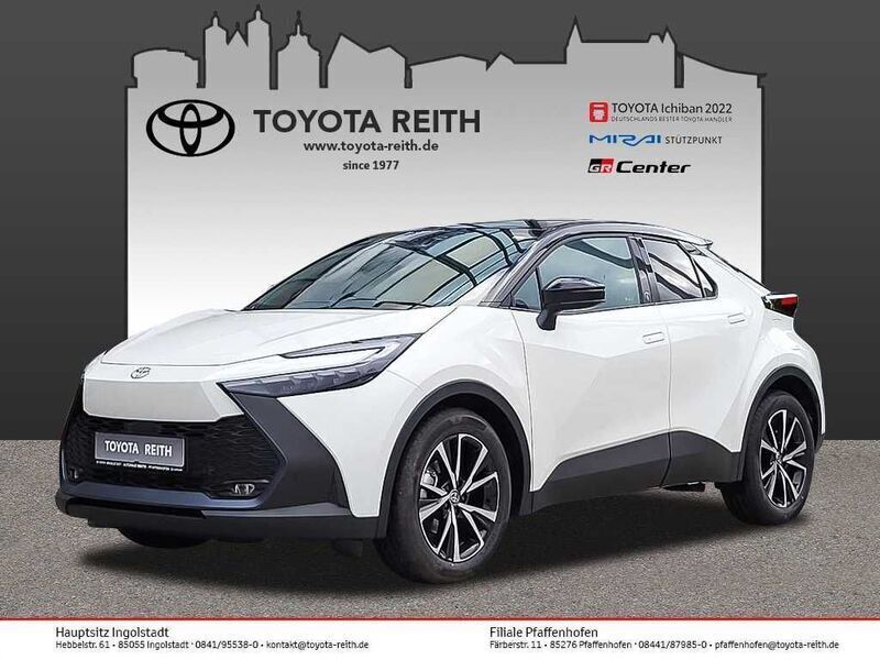 Weiß Neu 2024 Toyota C-HR Team SUV | 37.910 € (Teuer) - Bild 1/4