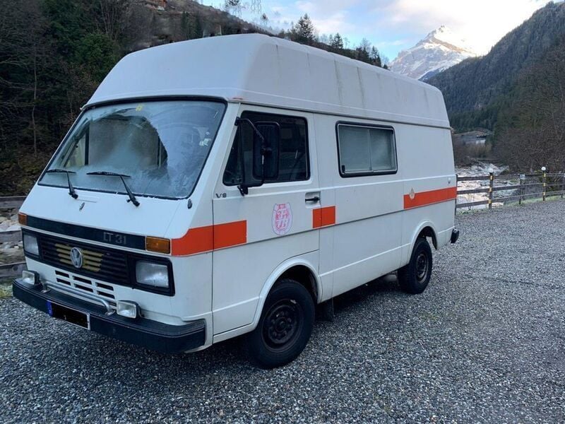 Gebraucht VW LT 92 PS (67 kW) 1991 Weiß Van / Kleinbus