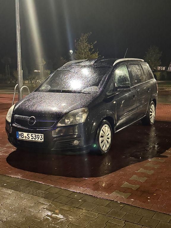 Schwarz Gebraucht 2005 Opel Zafira Sport Van / Kleinbus | 2.500 € (Guter Preis) - Bild 1/4