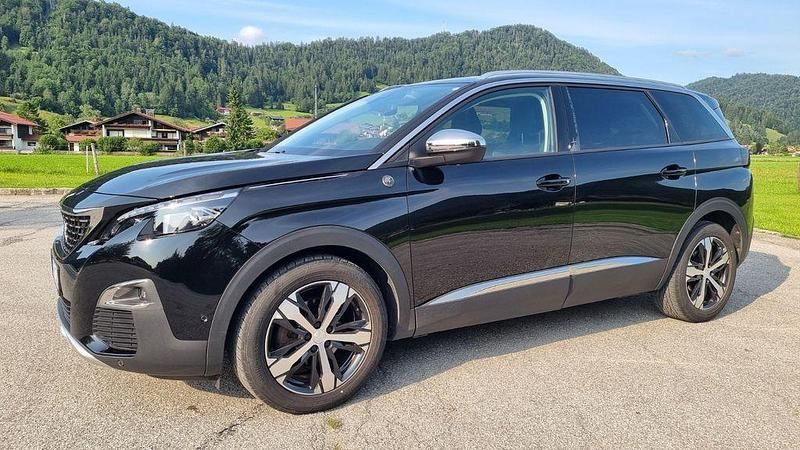 Schwarz Gebraucht 2018 Peugeot 5008 Crossway Van / Kleinbus | 20.900 € (Superpreis) - Bild 1/4