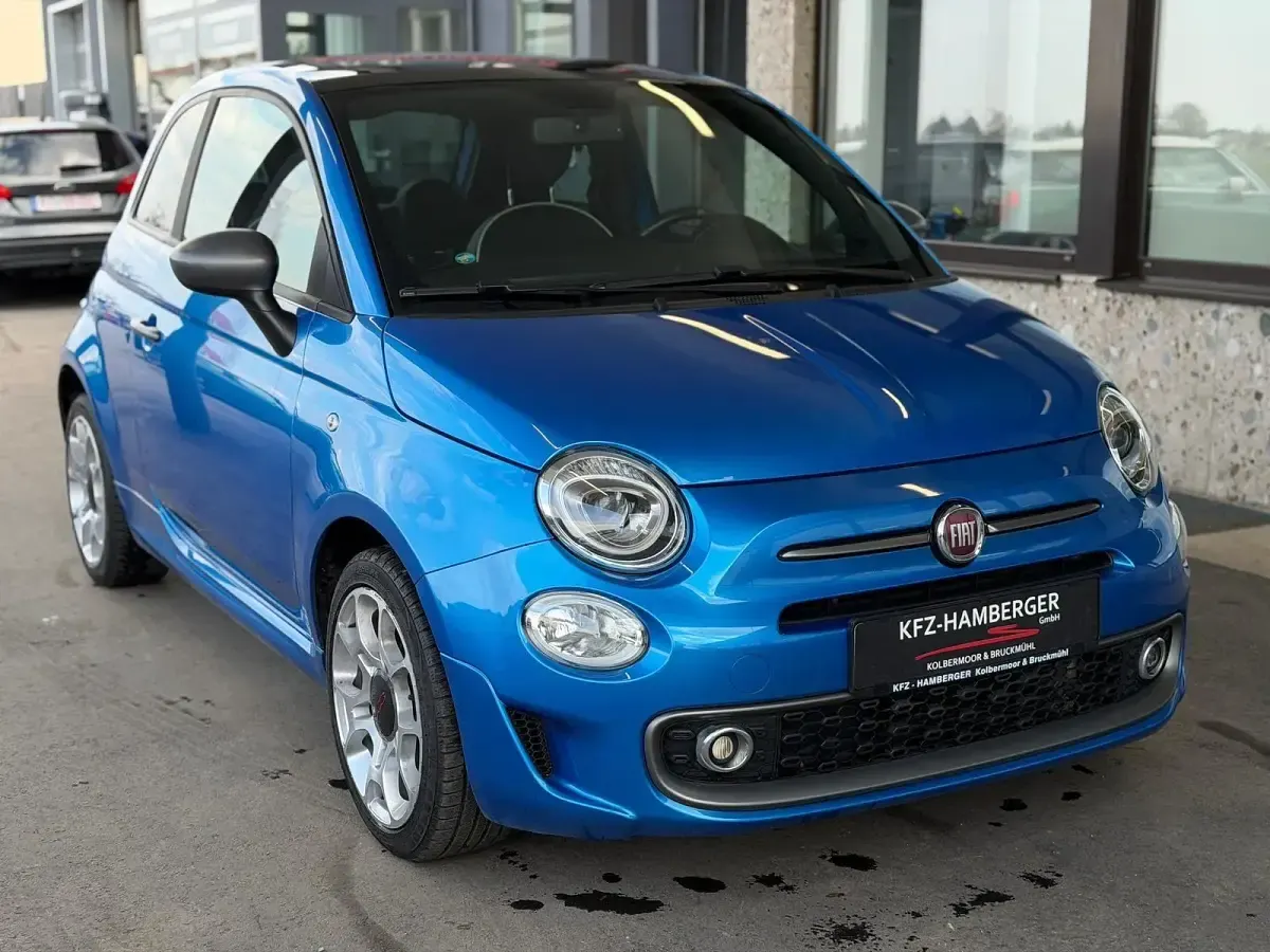 Gebraucht Fiat 500 Rock 69 PS (50 kW) 2020 Blau Limousine