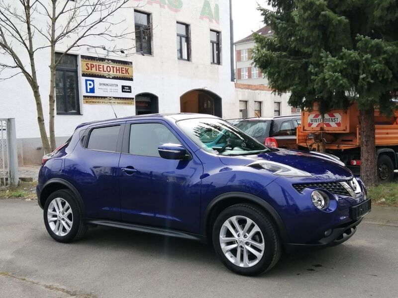 Gebraucht Nissan Juke Acenta 110 PS (80 kW) 2014 Blau SUV
