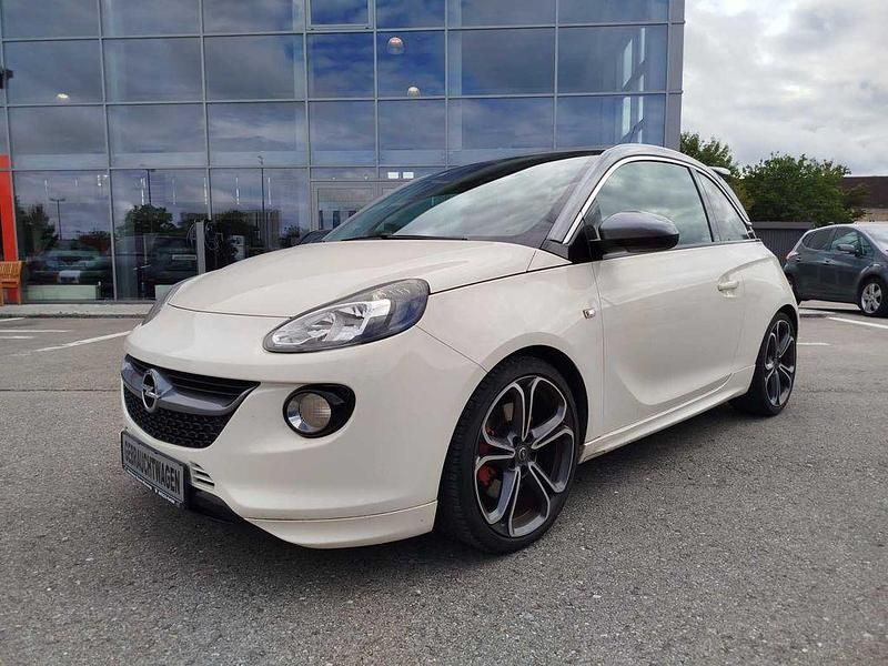 Cream white Gebraucht 2017 Opel Adam S Kleinwagen | 6.790 € (Superpreis) - Bild 1/4