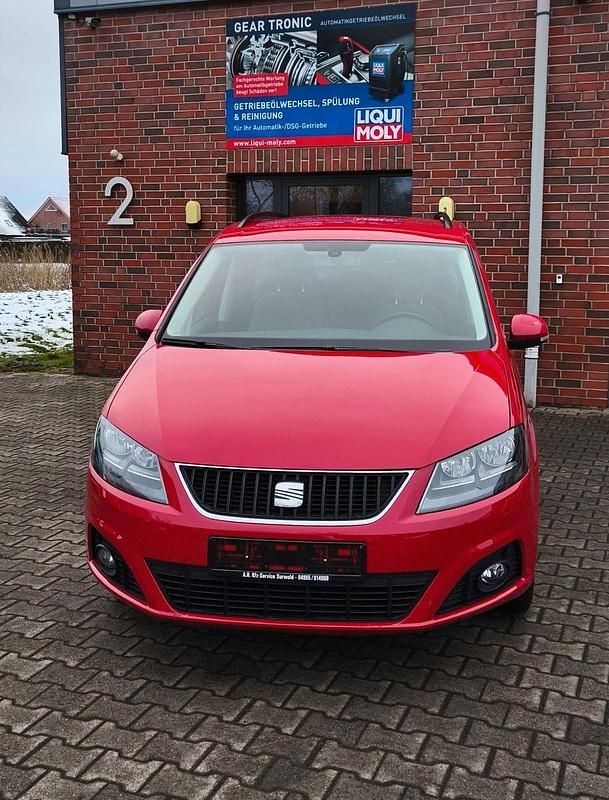 Gebraucht Seat Alhambra 140 PS (102 kW) 2014 Rot Van / Kleinbus