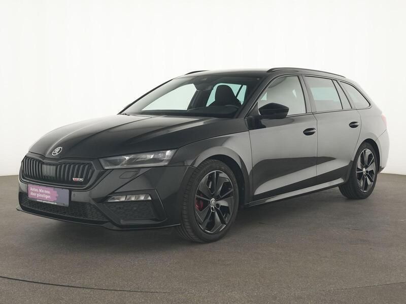 Schwarz magic Gebraucht 2021 Skoda Octavia RS Limousine | 31.295 € (Fairer Preis) - Bild 1/4