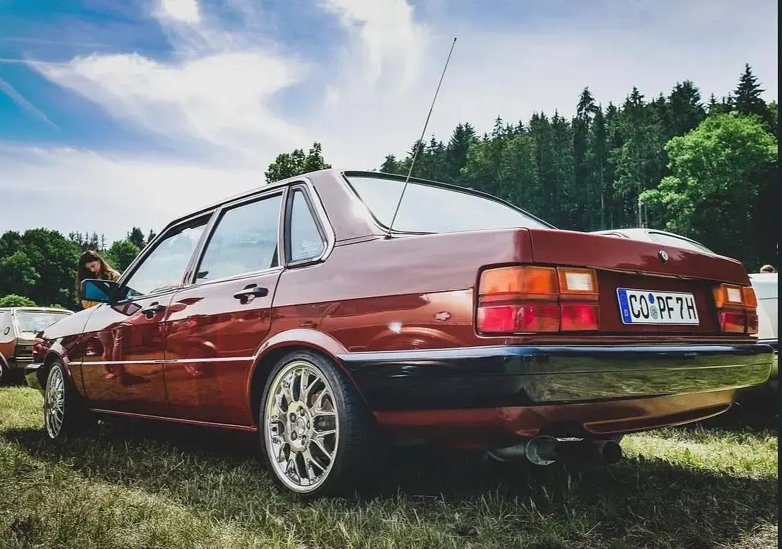 Gebraucht Audi 80 90 PS (66 kW) 1985 Rot Limousine