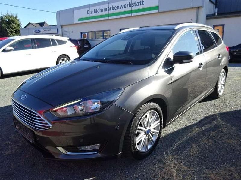 Magneticgrau Gebraucht 2018 Ford Focus Titanium Kombi | 10.710 € (Guter Preis) - Bild 1/4
