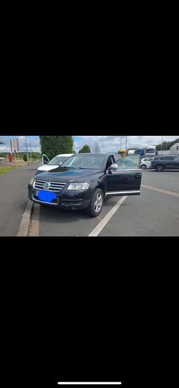 Schwarz Gebraucht 2004 VW Touareg SUV | 3.500 € (Guter Preis) - Bild 1/4