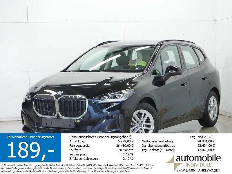 Gebraucht BMW 216 Active Tourer 122 PS (89 kW) 2024 Schwarz Van / Kleinbus
