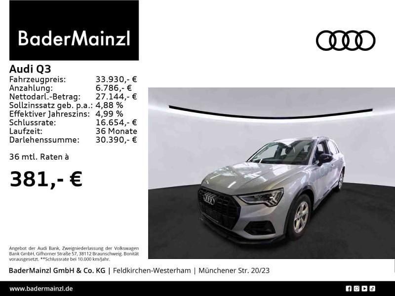 Silber Gebraucht 2022 Audi Q3 Advanced SUV | 33.930 € (Fairer Preis) - Bild 1/4