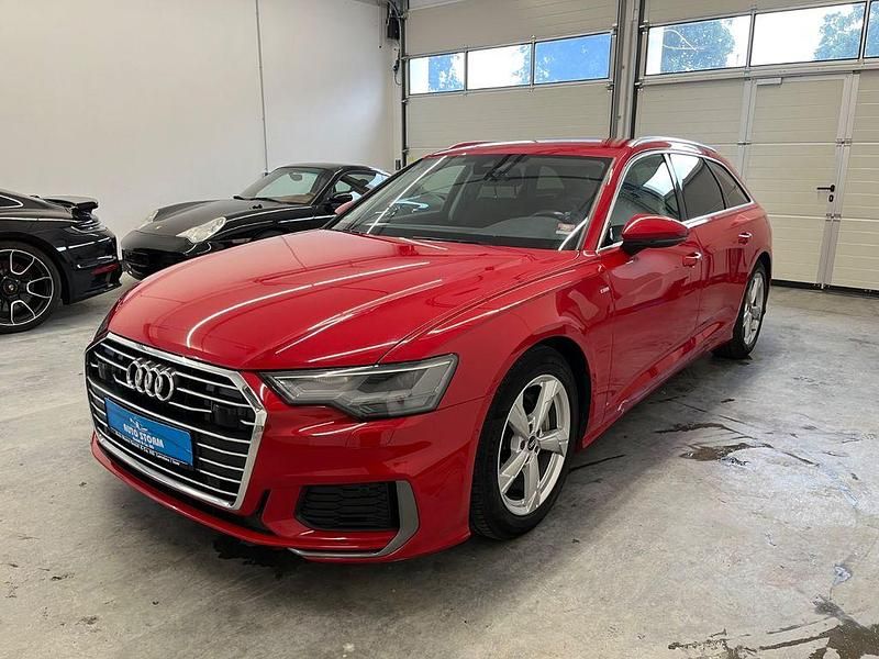 Gebraucht Audi A6 S-Line 204 PS (150 kW) 2021 Tangorot metallic Kombi