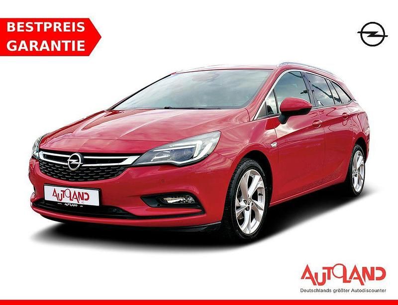 Rot Gebraucht 2018 Opel Astra Dynamic Kombi | 15.950 € (Teuer) - Bild 1/4