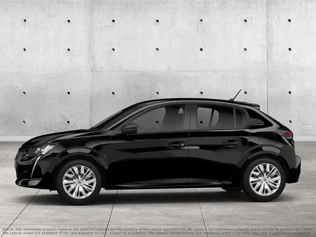 Gebraucht Peugeot 208 Allure 101 PS (74 kW) 2025 Schwarz perla nera Kleinwagen