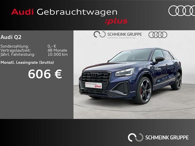 Navarrablau metallic Gebraucht 2024 Audi Q2 S-Line SUV | 38.530 € (Etwas zu teuer) - Bild 1/4