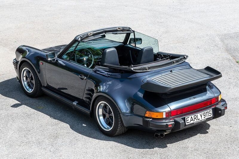Gebraucht Porsche 930 300 PS (220 kW) 1987 Blau Cabrio
