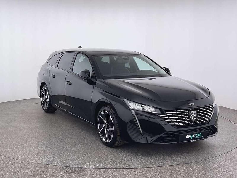 Gebraucht Peugeot 308 Allure 131 PS (96 kW) 2023 Schwarz (metallic) Kombi