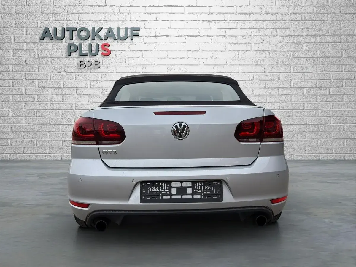 Gebraucht VW Golf Cabriolet GTI 211 PS (155 kW) 2012 Silber Cabrio