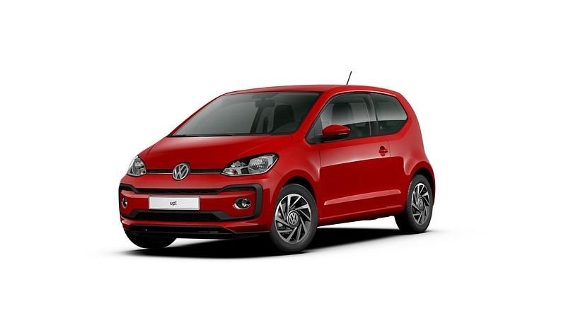 Gebraucht VW up! Beats 90 PS (66 kW) 2018 Rot Kleinwagen