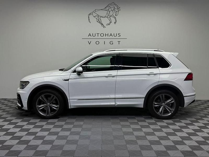 Weiß Gebraucht 2018 VW Tiguan R-line SUV | 23.800 € (Guter Preis) - Bild 1/4