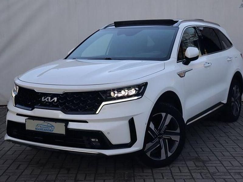 (swp) snow white pearl Gebraucht 2022 Kia Sorento Platinum SUV | 29.960 € (Fairer Preis) - Bild 1/3