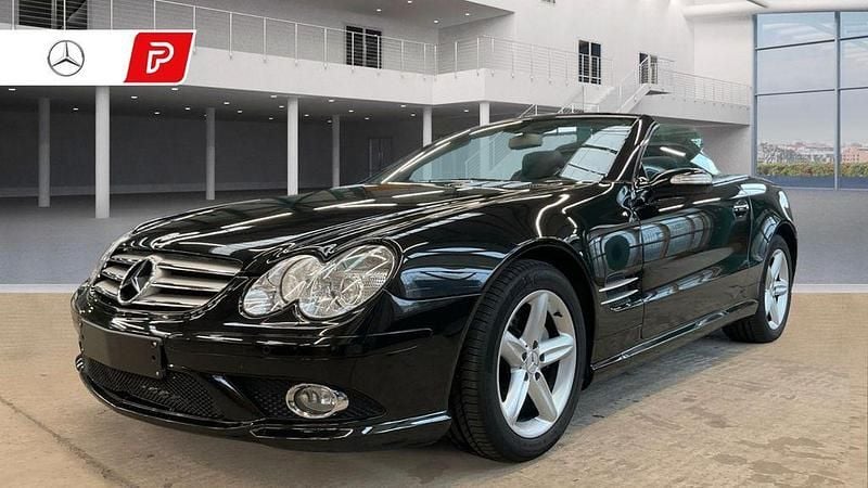 Schwarz Gebraucht 2009 Mercedes SL350 AMG Cabrio | 22.990 € (Fairer Preis) - Bild 1/4